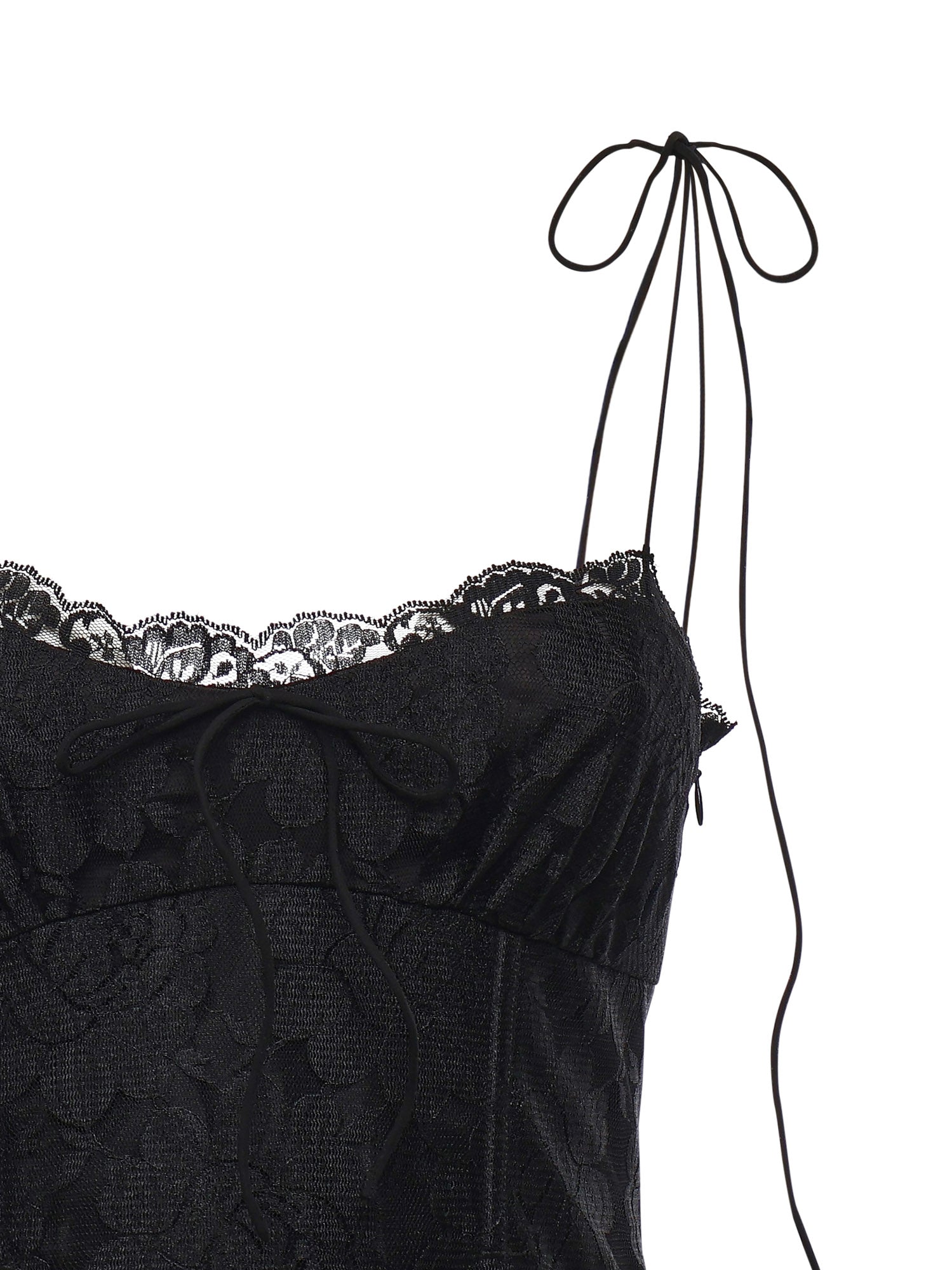 For Love & Lemons Dresses Black Acrylic