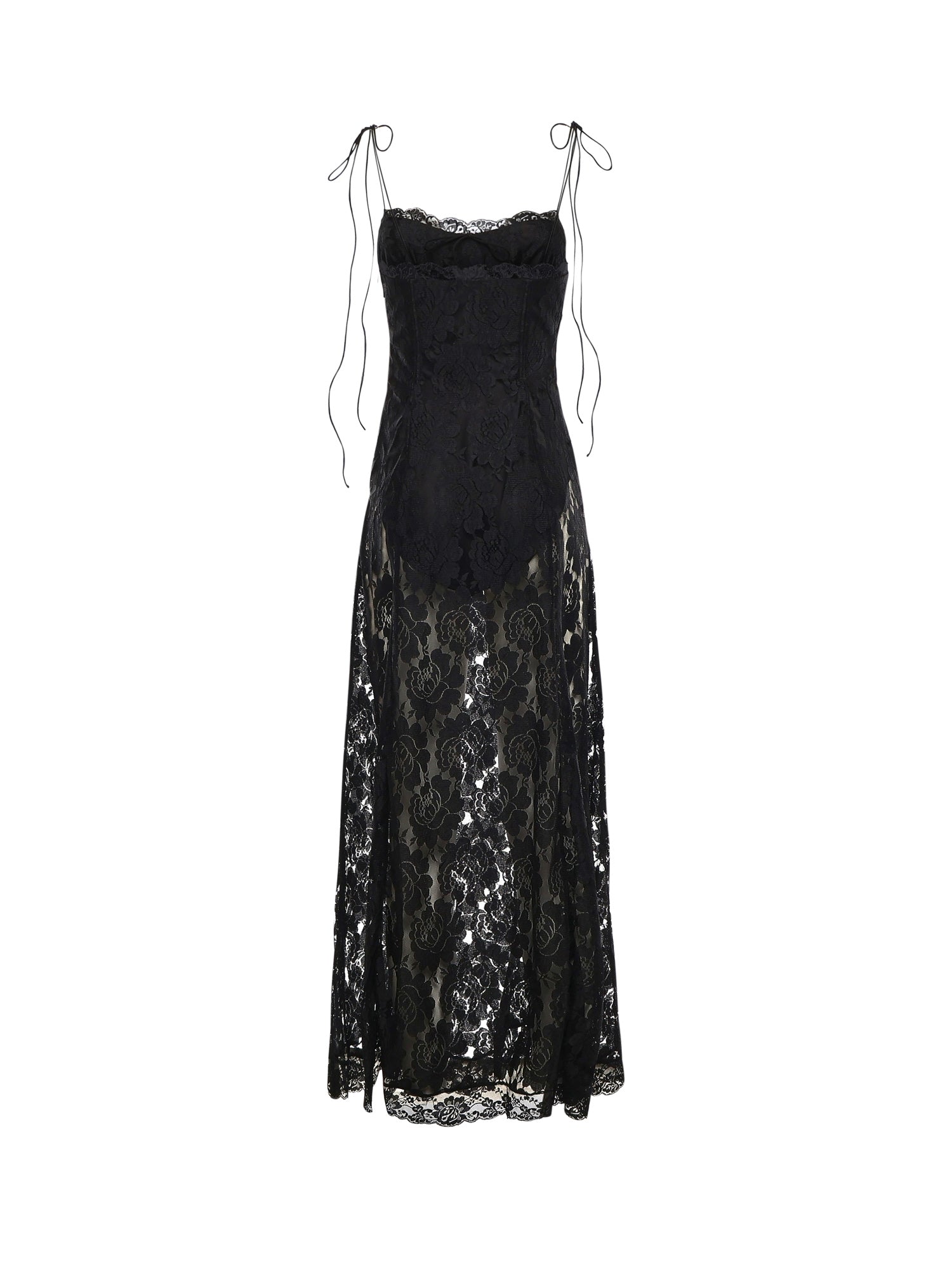 For Love & Lemons Dresses Black Acrylic