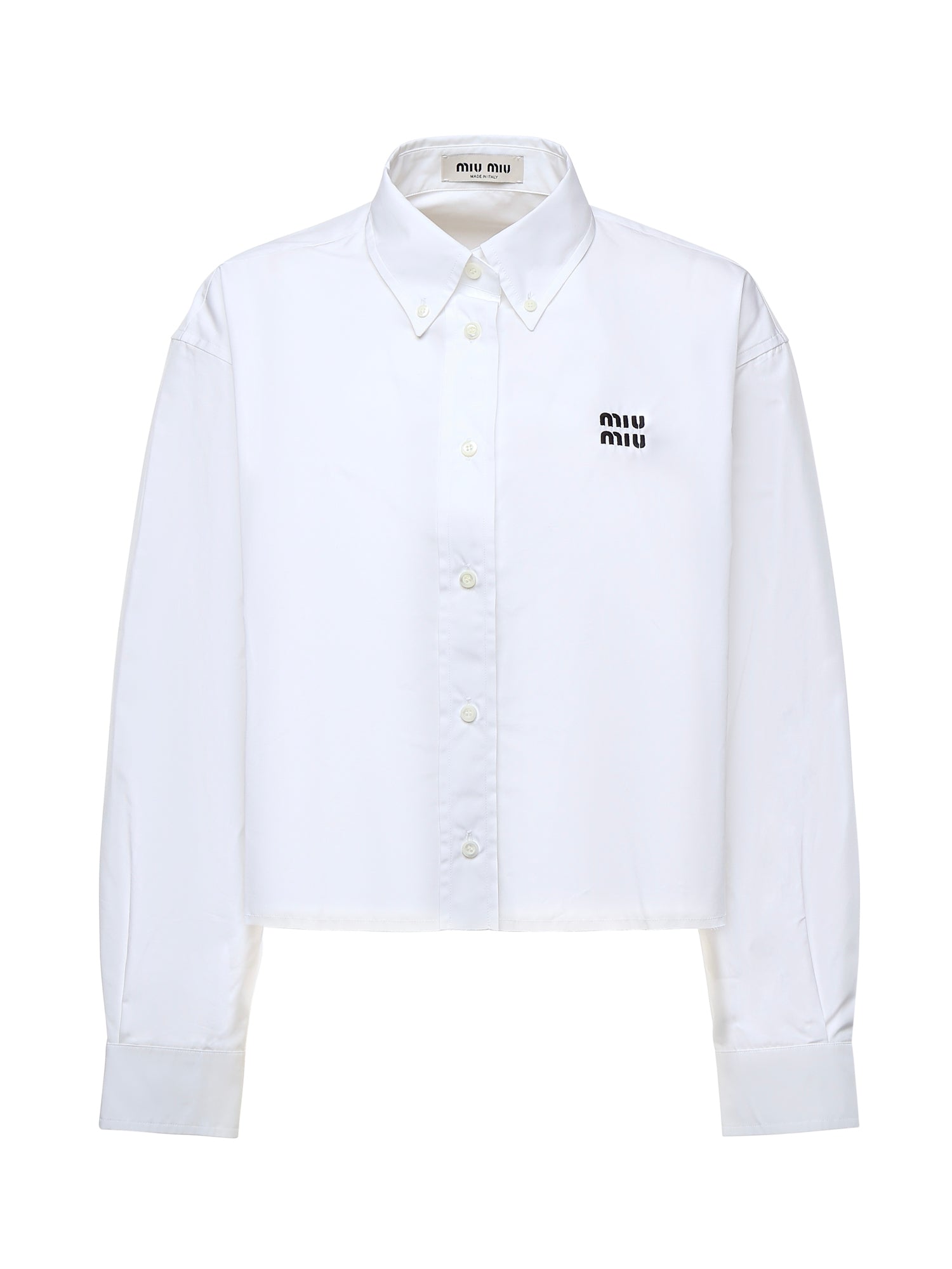 Miu Shirts White Cotton