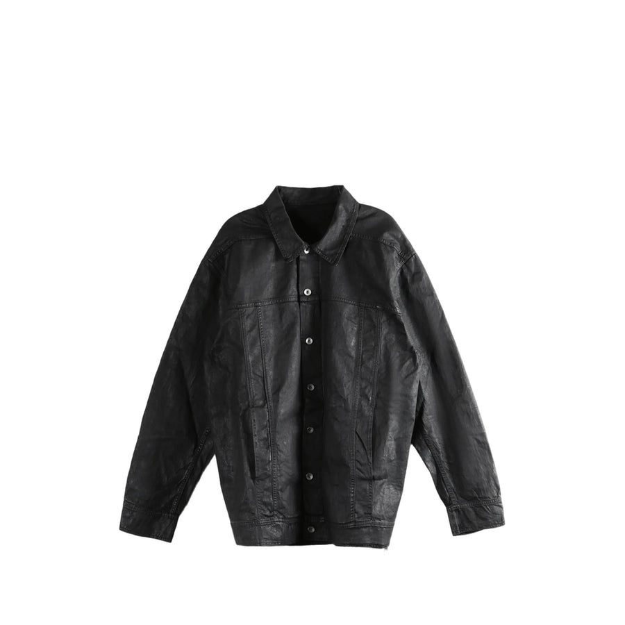 Outerwear Shirt Jacket Black Fabric