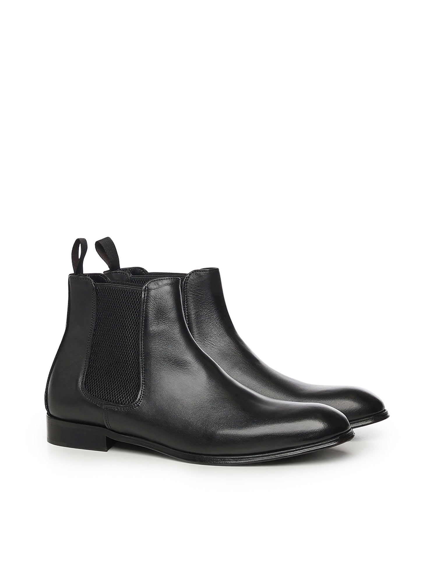 Giuliano Galiano Boots Black Calfskin