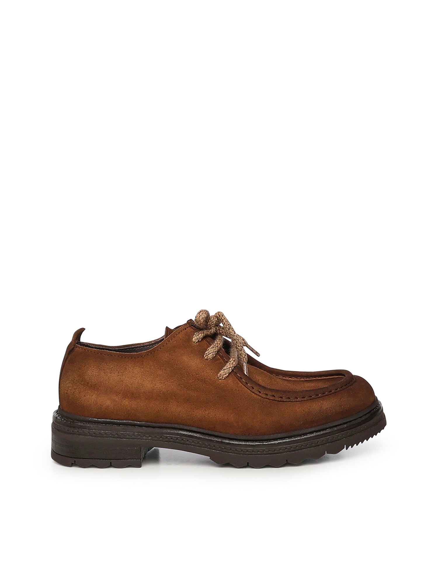 Giuliano Galiano Flat shoes Brown Suede