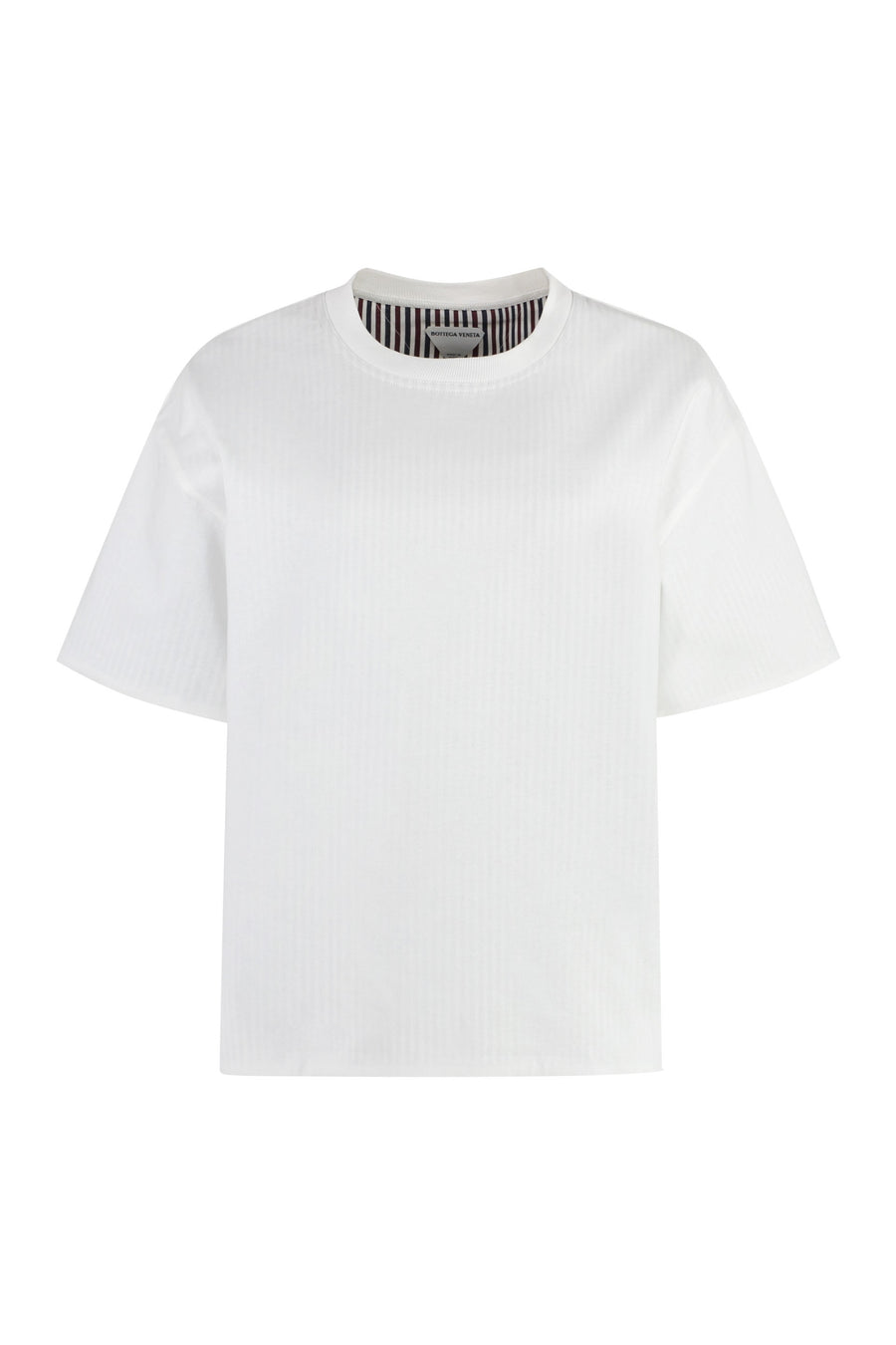 Cotton Crew-Neck T-Shirt White T-shirts & Jerseys