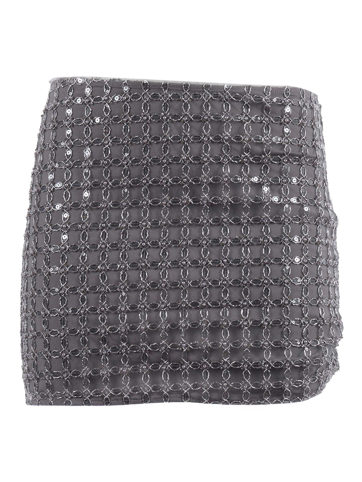 MATILDA SKIRT Grey Mini