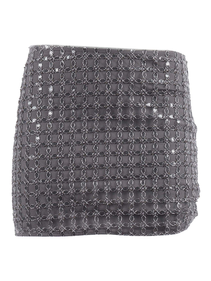 MATILDA SKIRT Grey Mini