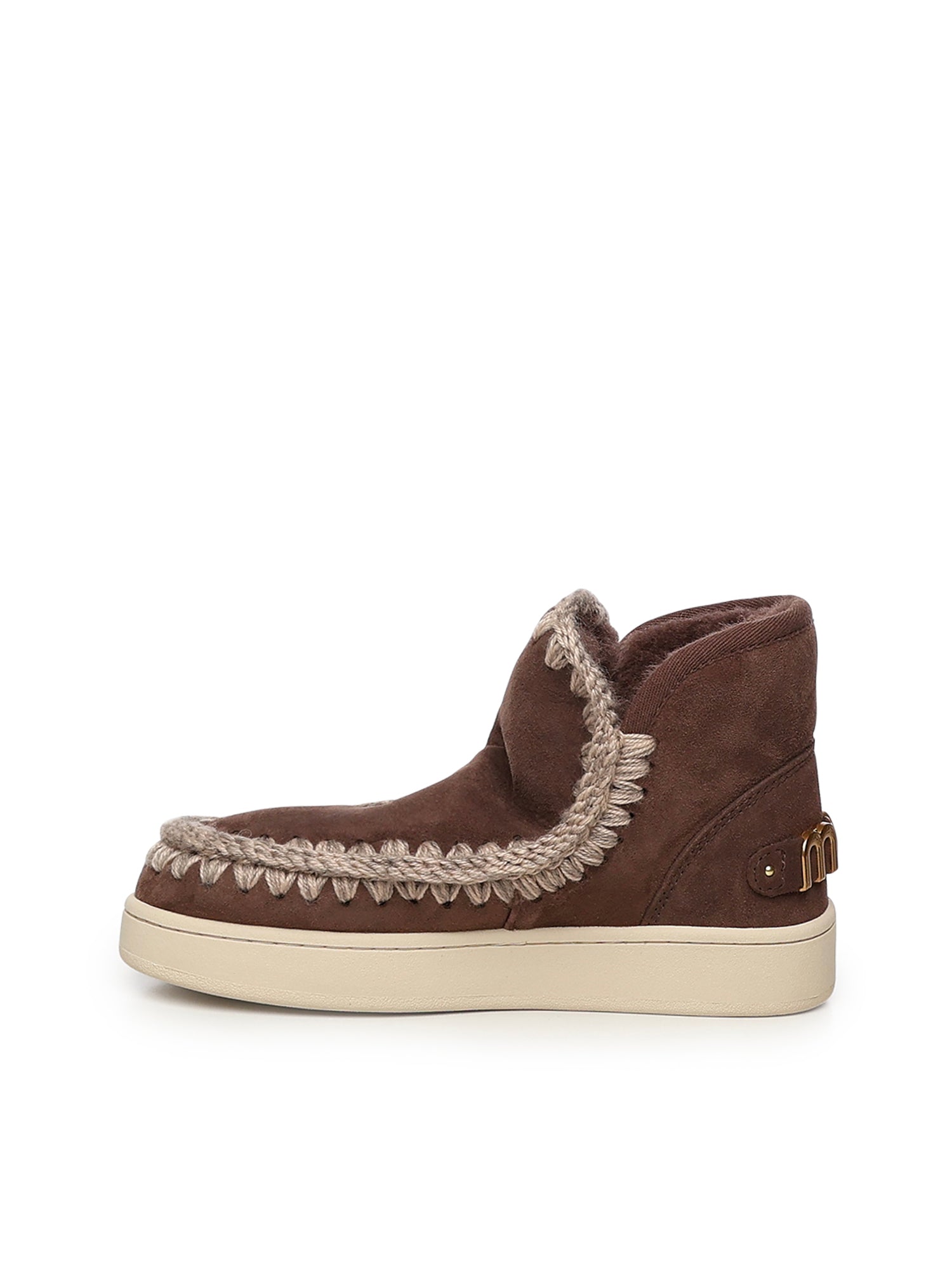 Mou Sneakers Brown Pepper Sheepskin
