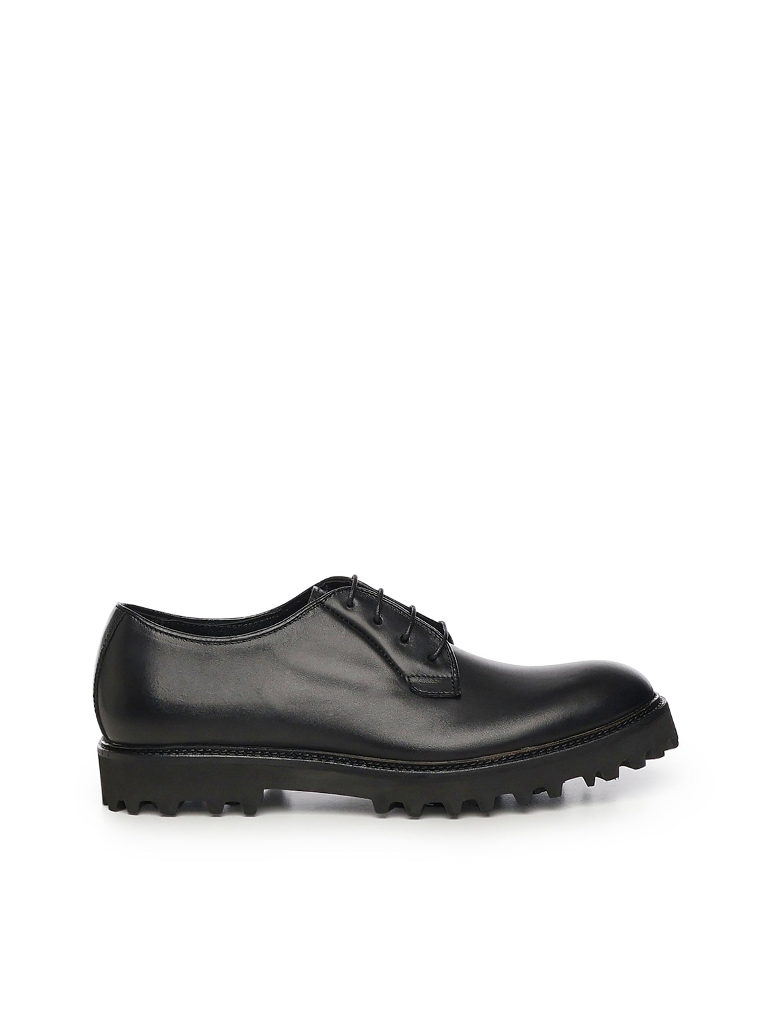Giuliano Galiano Flat shoes Black Calfskin