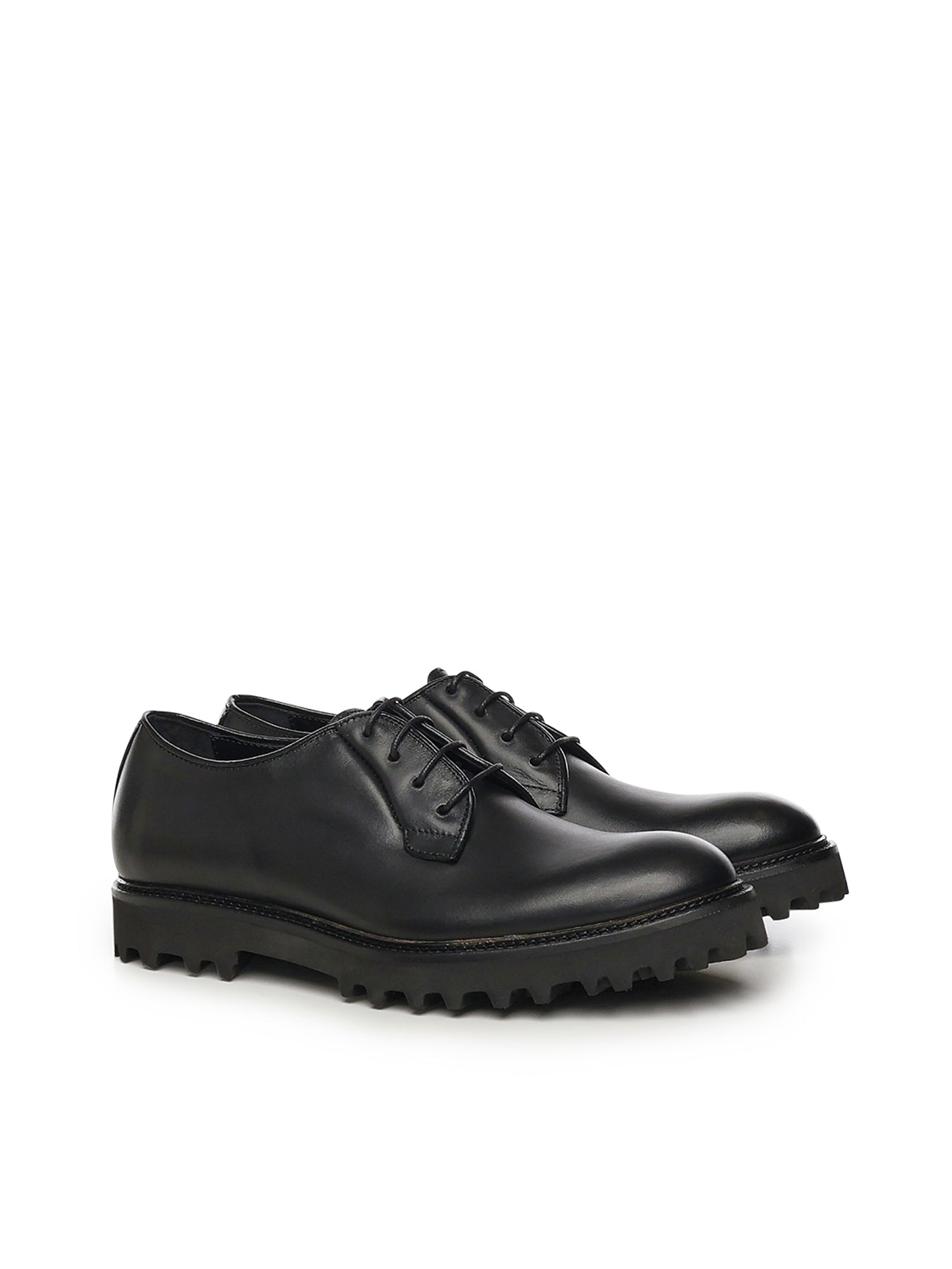 Giuliano Galiano Flat shoes Black Calfskin