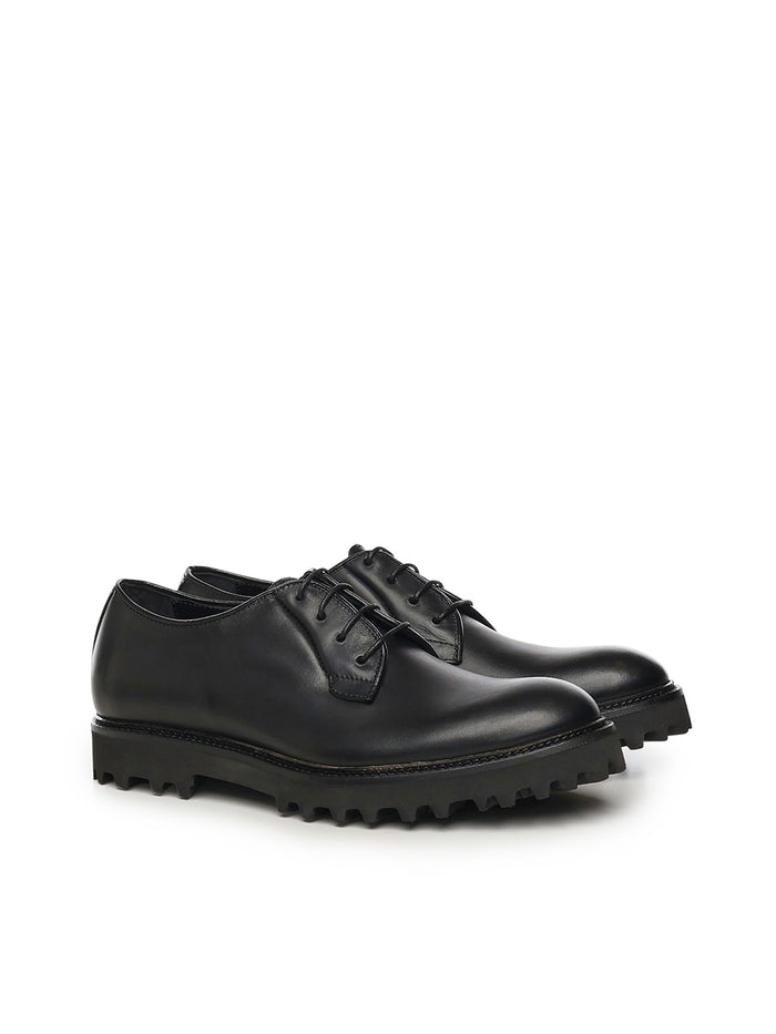 Giuliano Galiano Flat shoes Black Calfskin