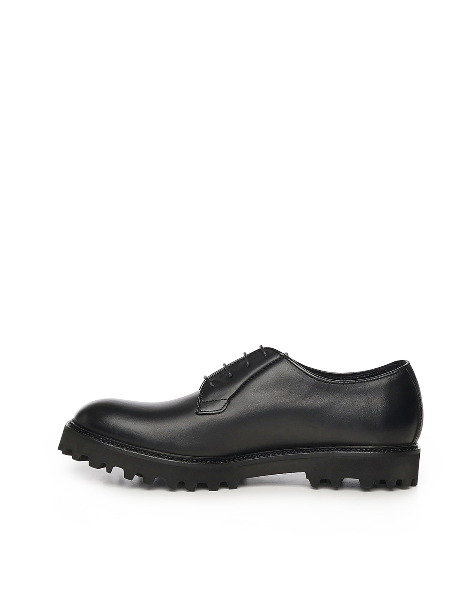 Giuliano Galiano Flat shoes Black Calfskin