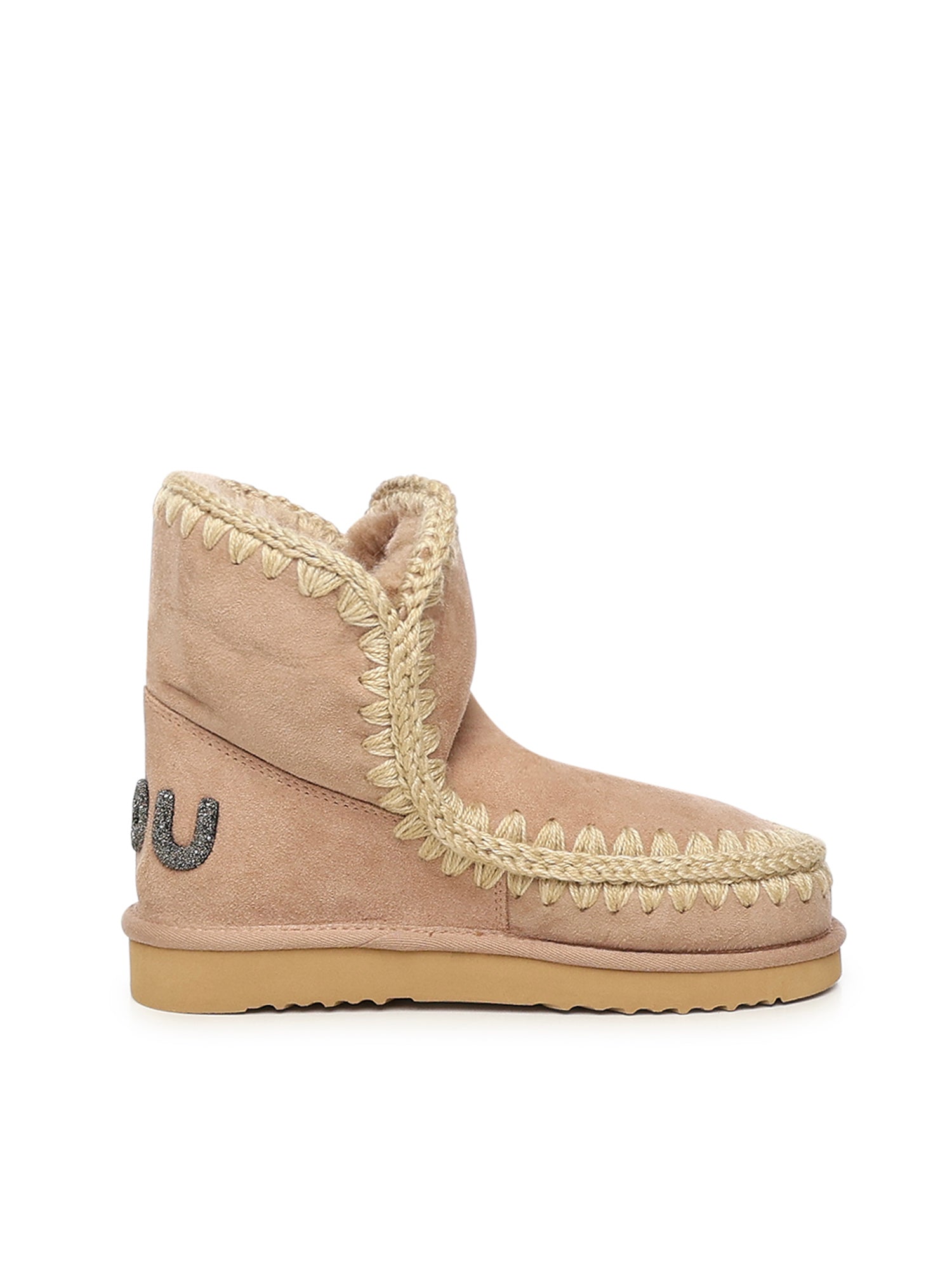 Mou Boots Brown Sheepskin