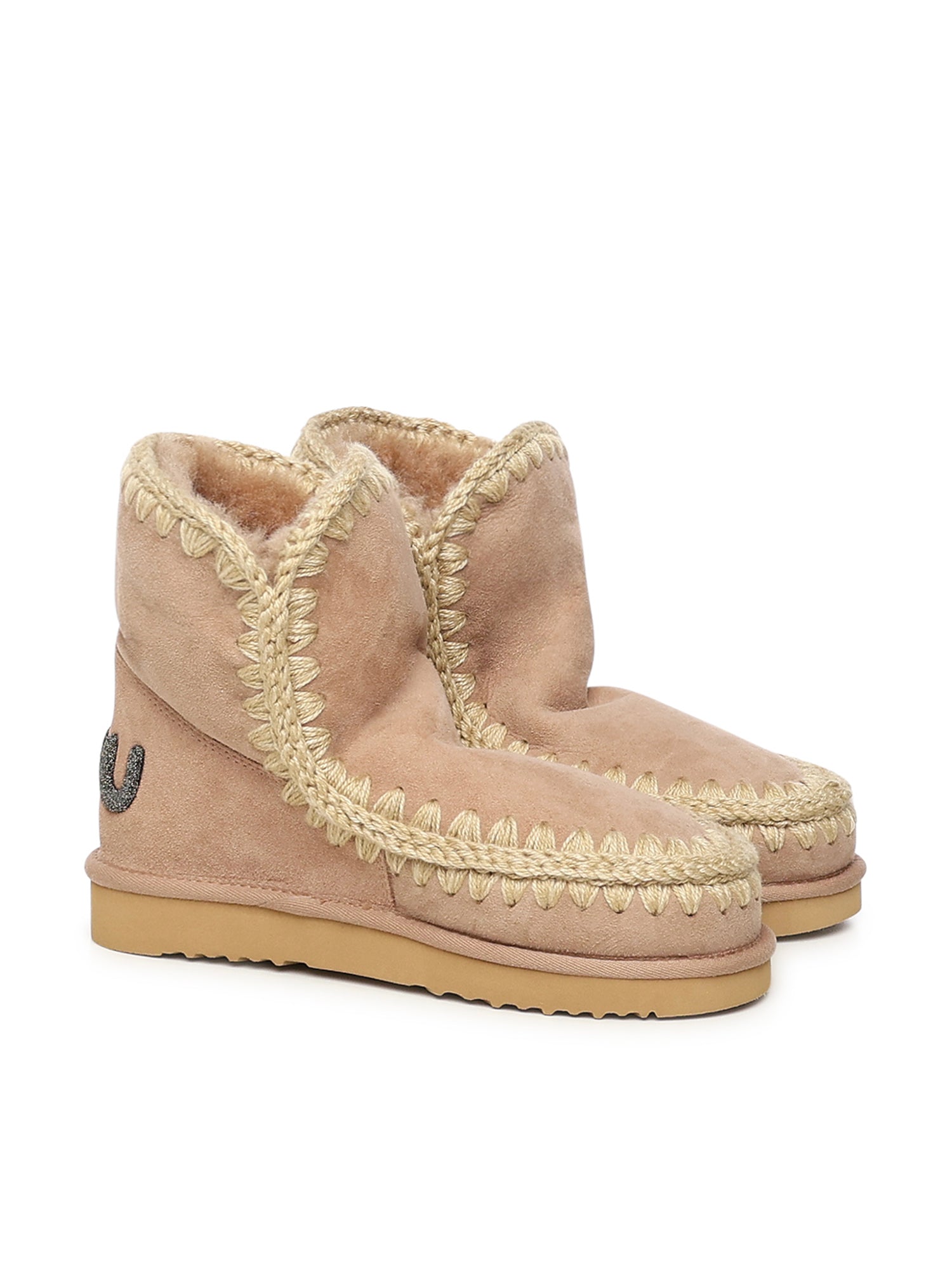 Mou Boots Brown Sheepskin
