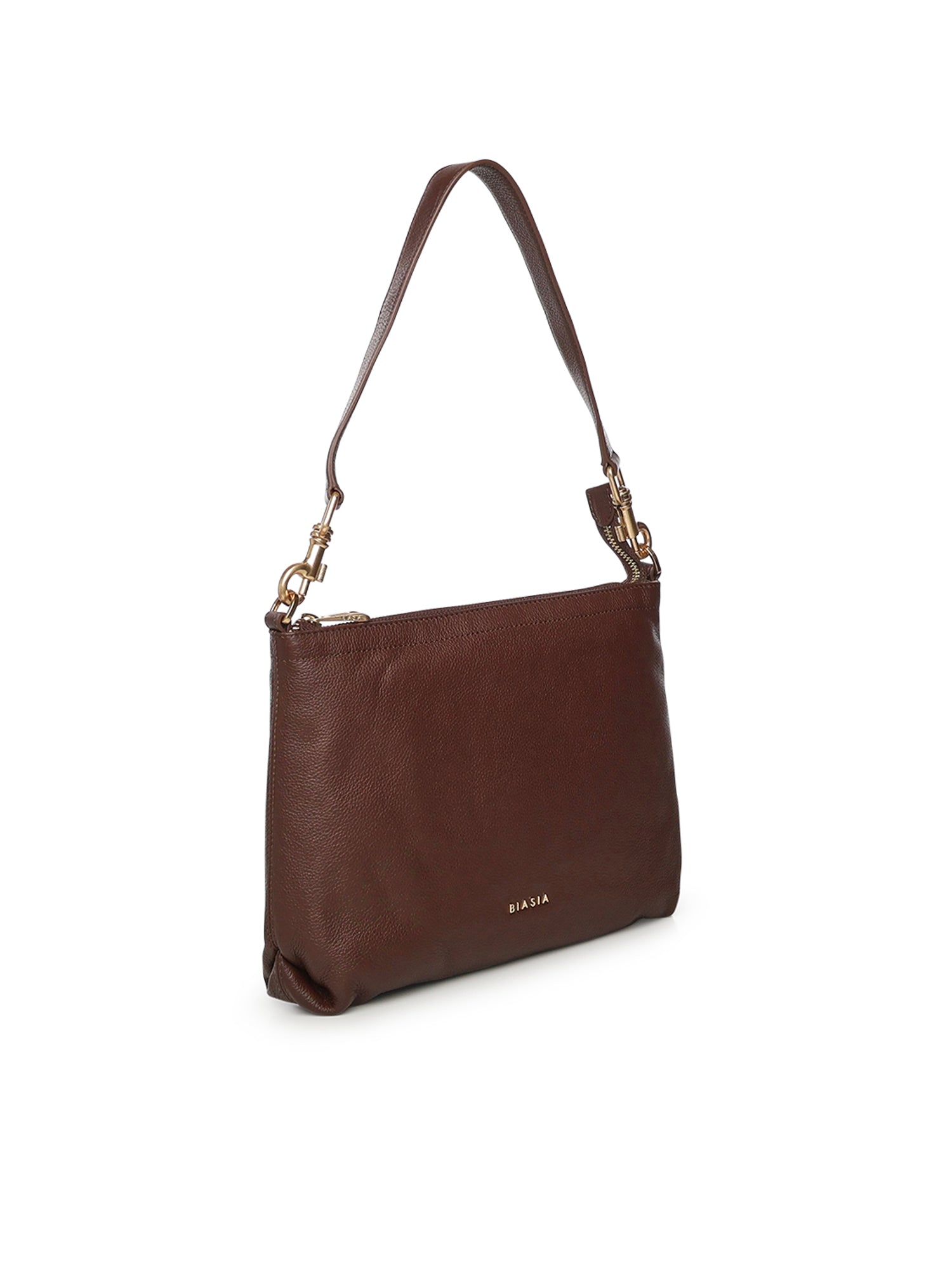 Biasia Bags Dark Brown Leather