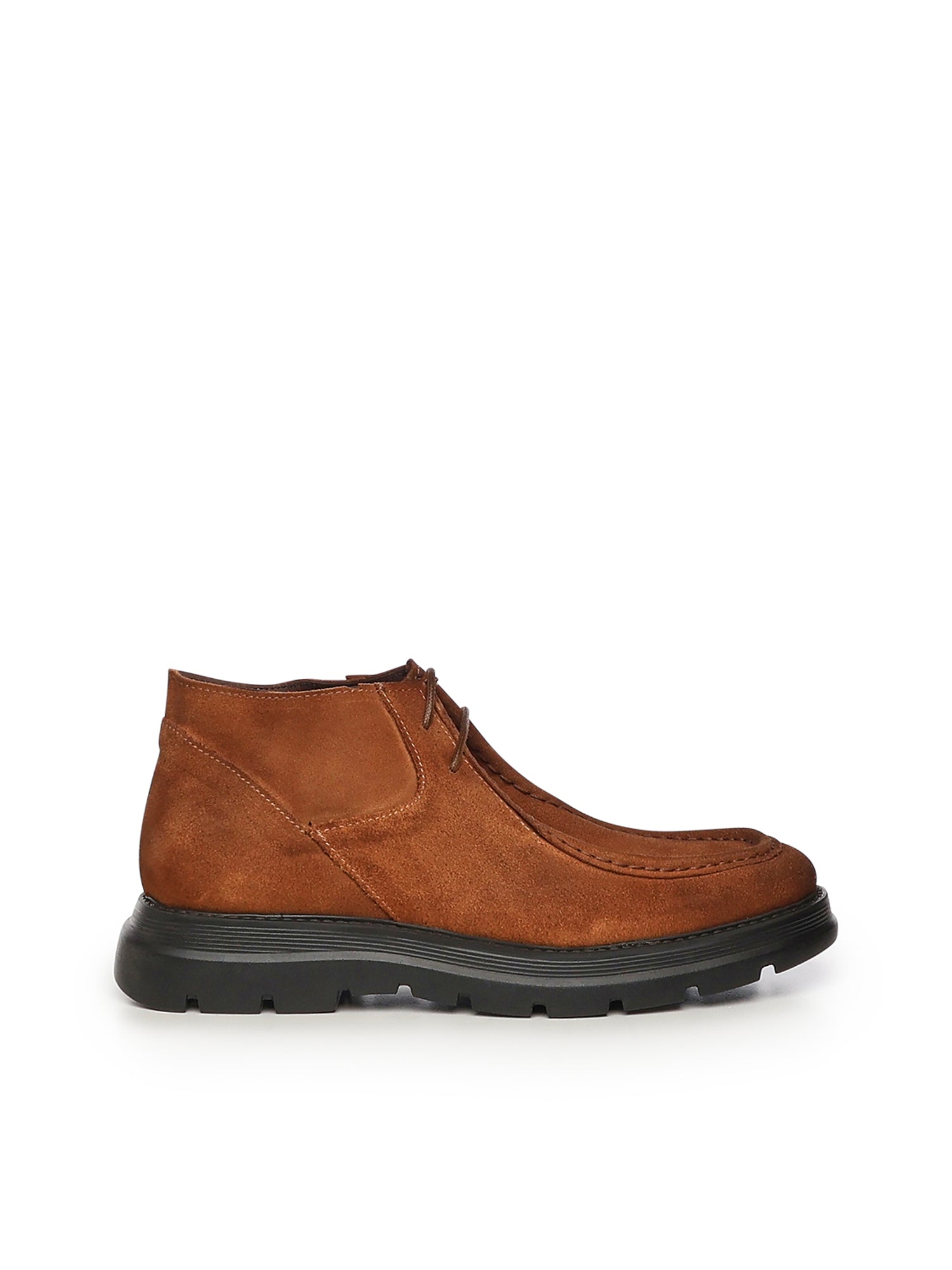 Giuliano Galiano Boots Tobacco Suede