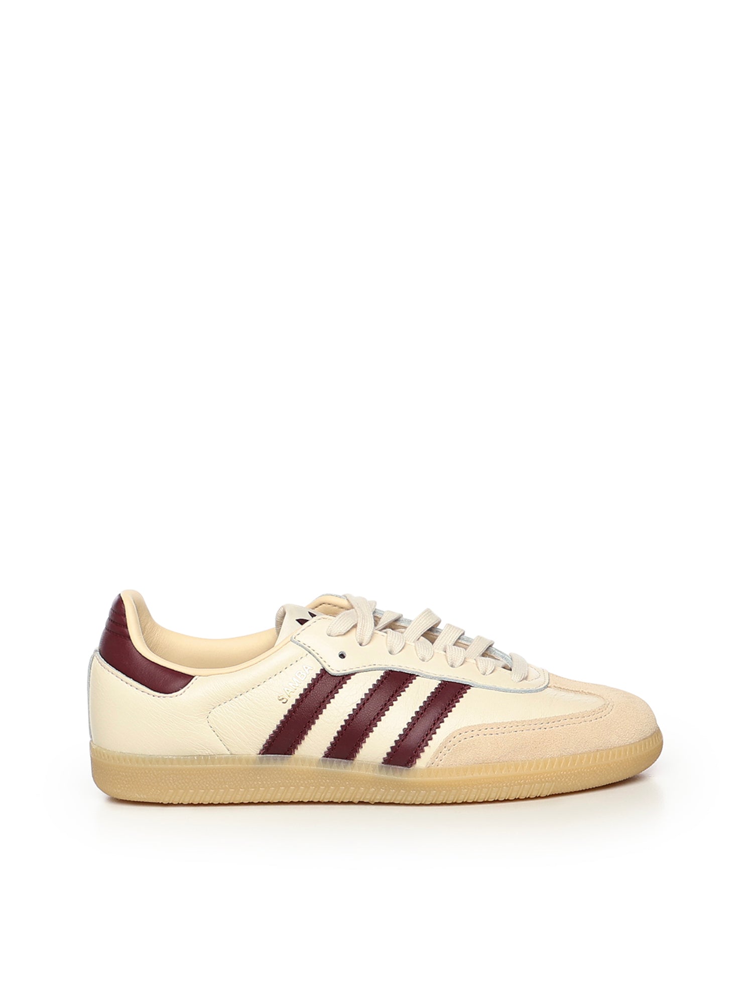 Adidas Originals Sneakers Wonder White/shadow Red Leather