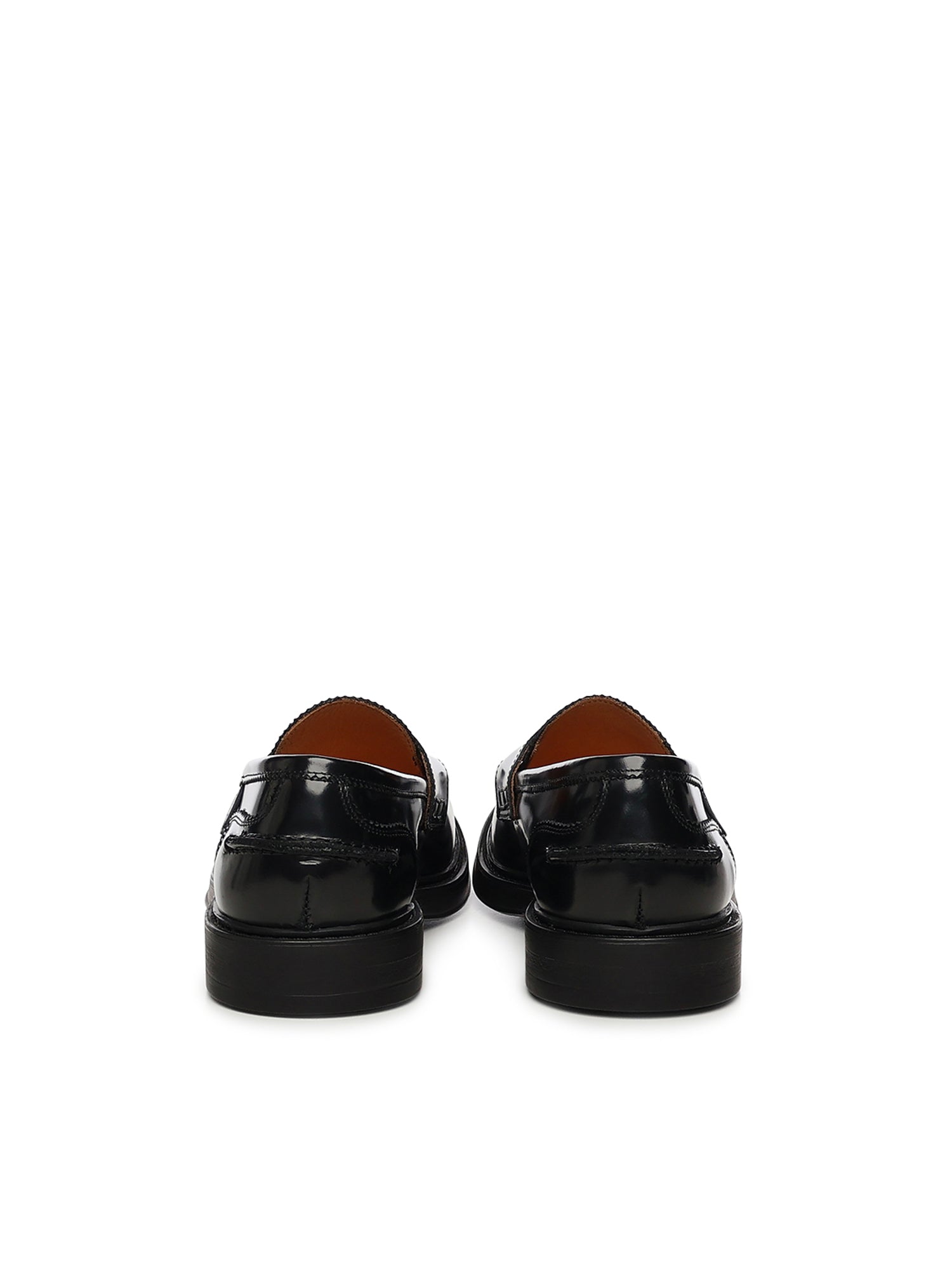 Giuliano Galiano Flat shoes Black Calfskin