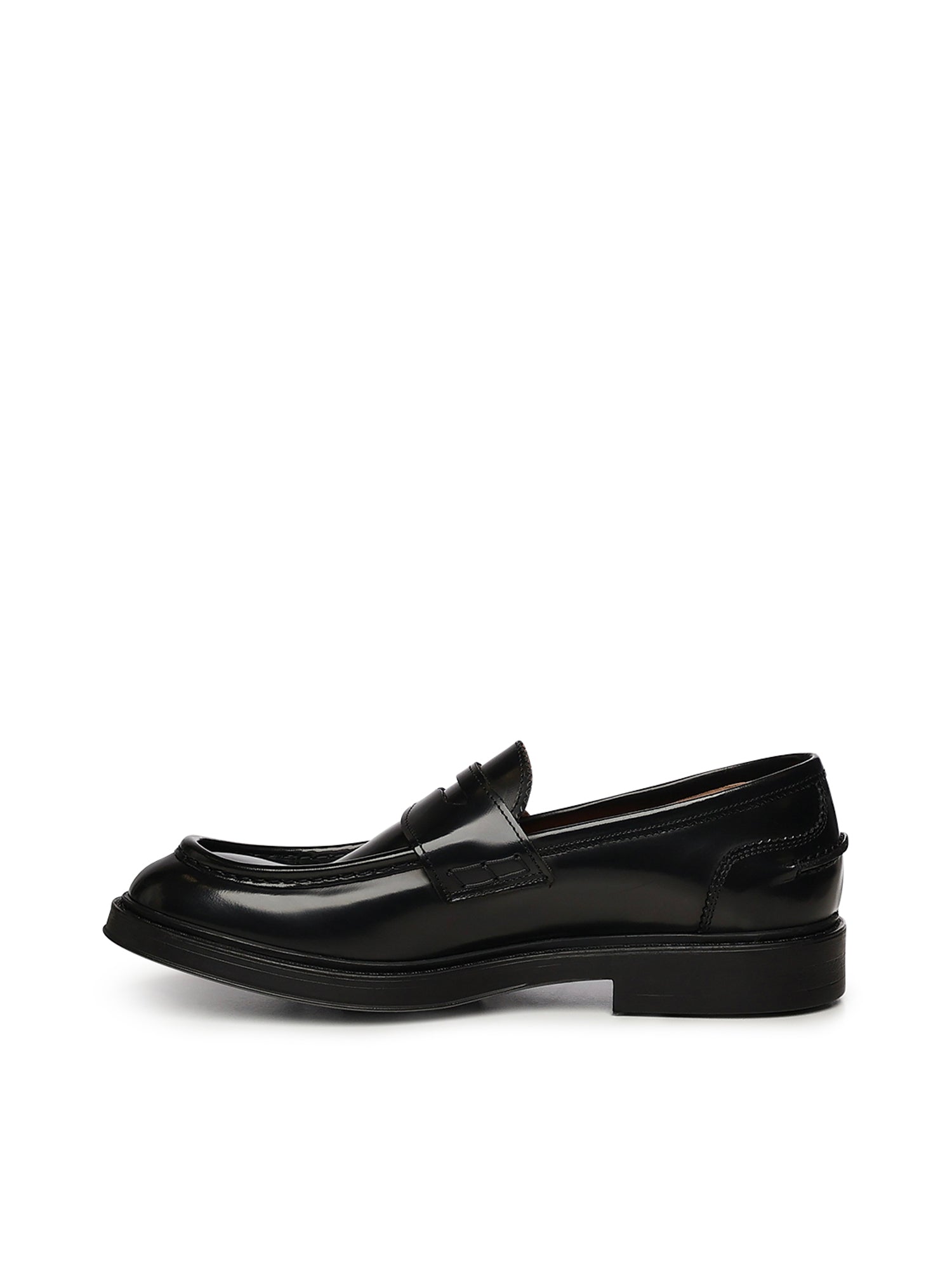Giuliano Galiano Flat shoes Black Calfskin