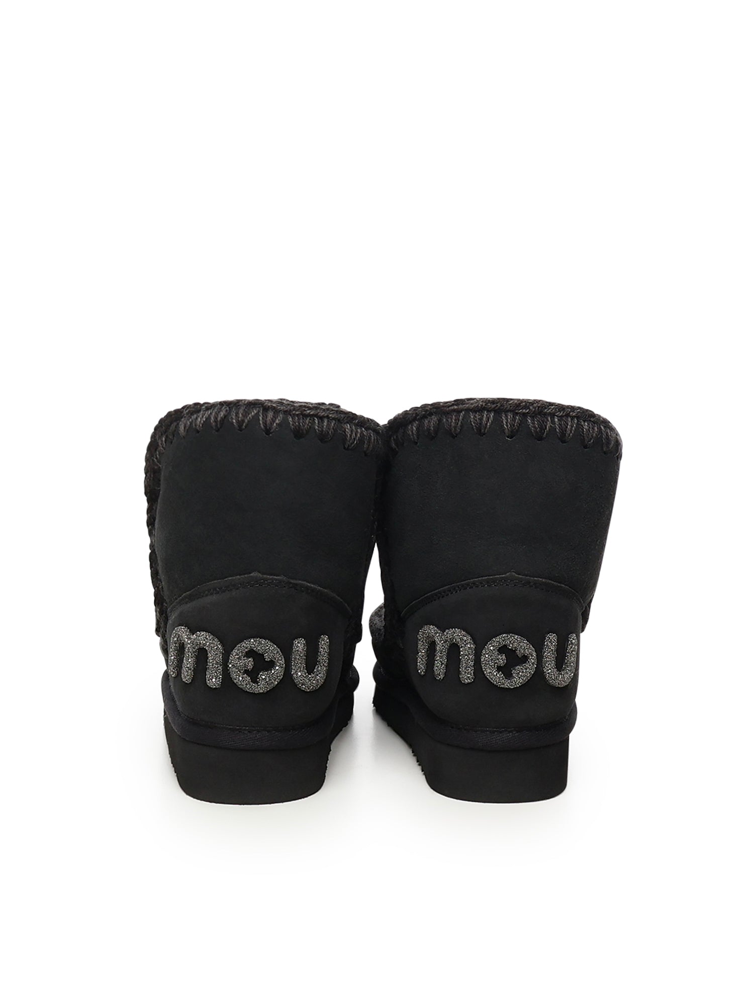 Mou Boots Black Sheepskin