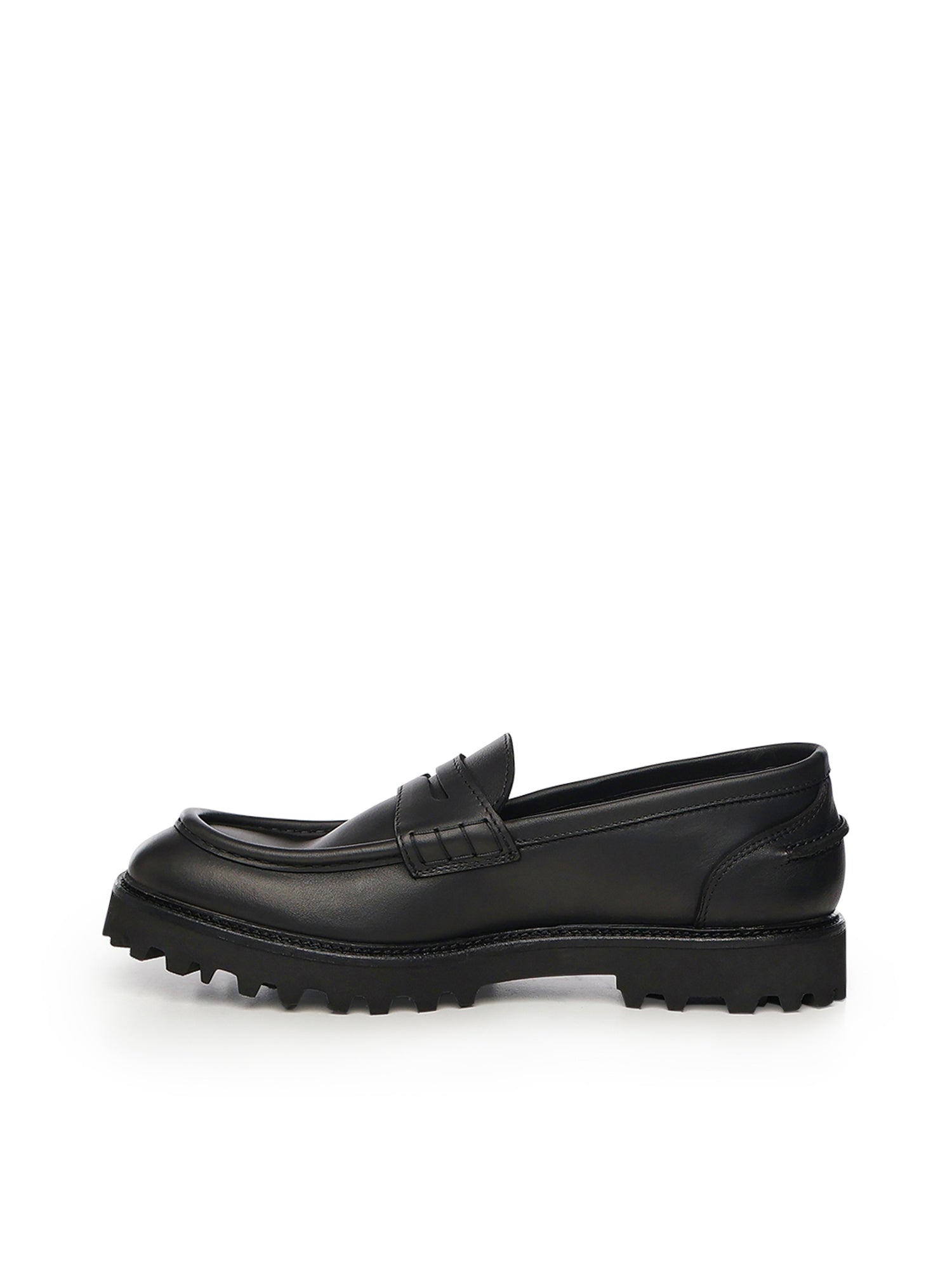 Giuliano Galiano Flat shoes Black Calfskin