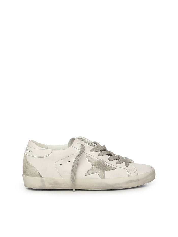 Golden Goose Sneakers White Ice Polyurethane
