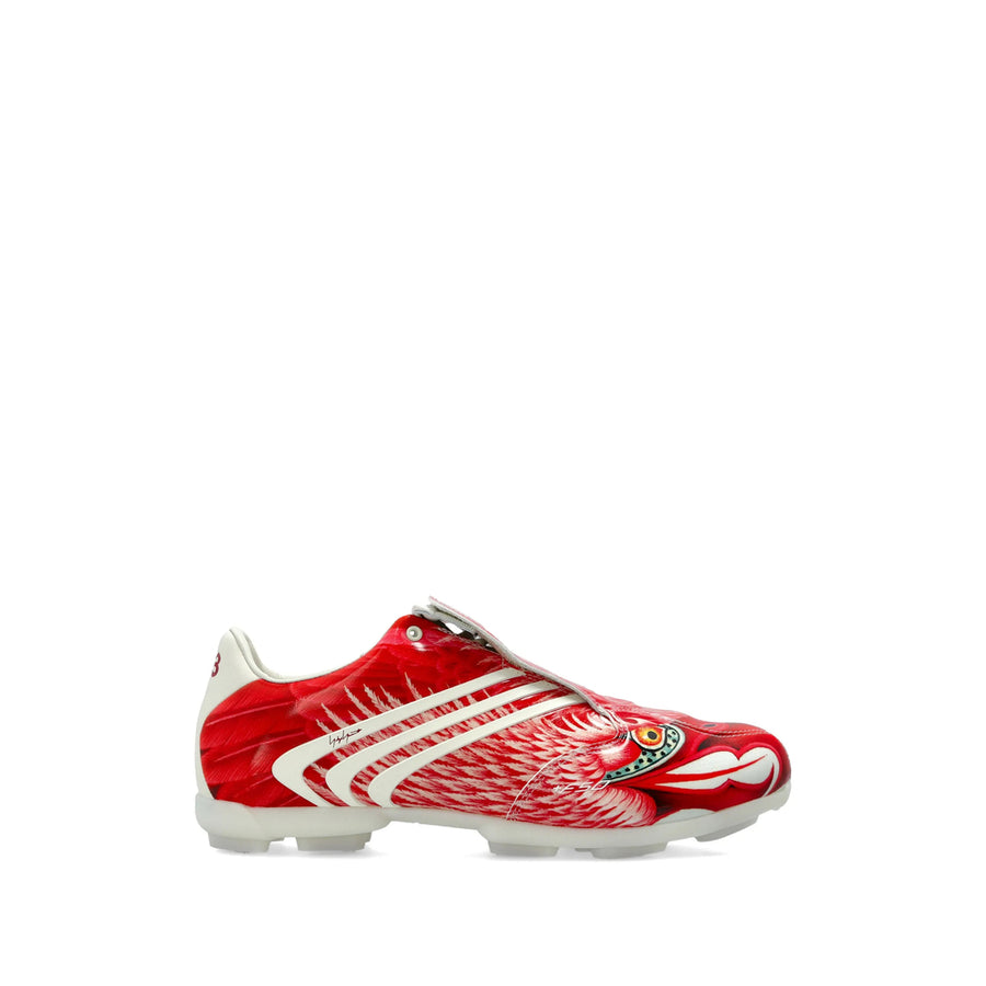 Sneakers Y3 Beast Red-White Red/white Upper: Calf Leather Trainers