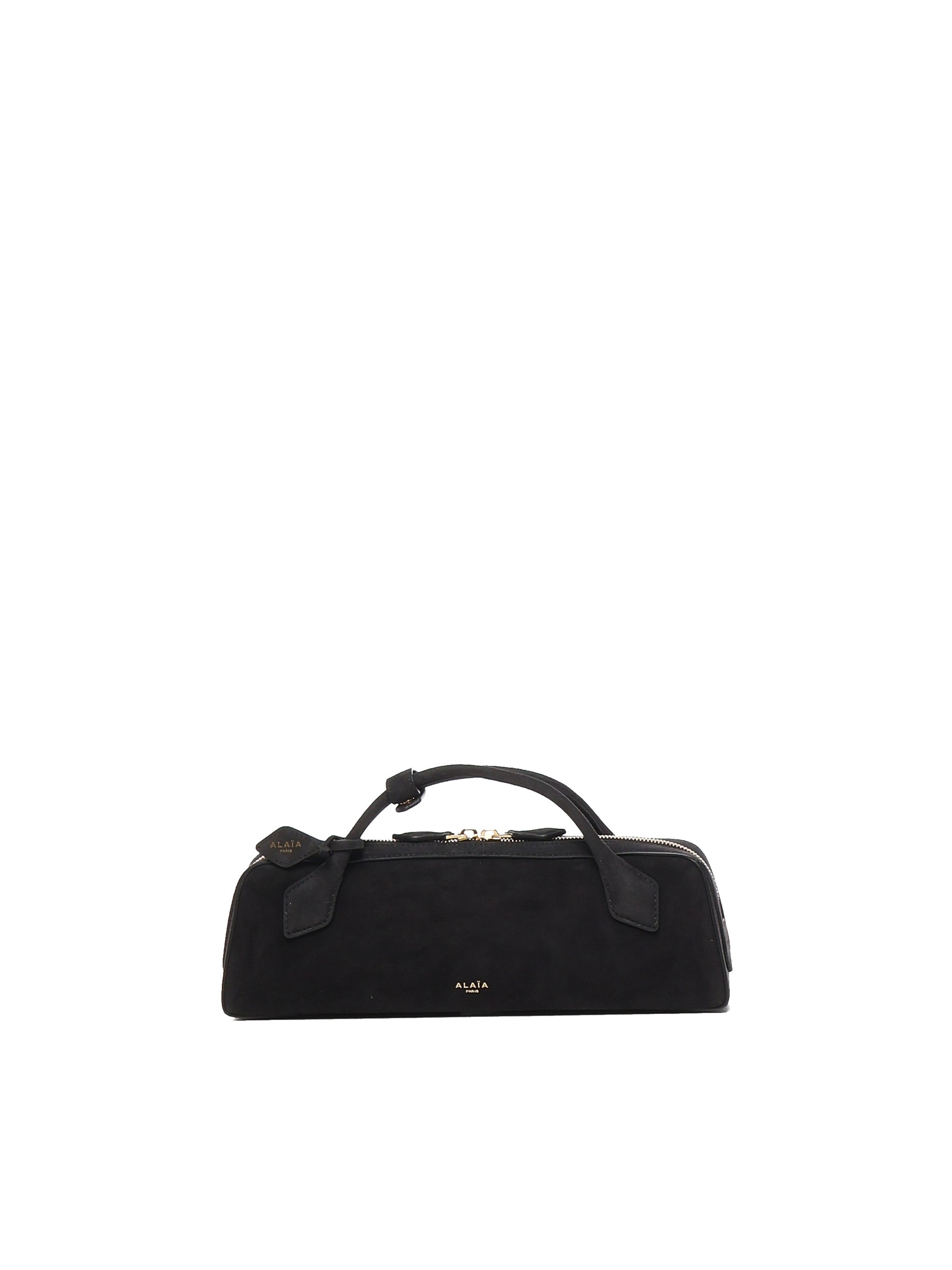 Alaia Bags Black Goatskin Suede