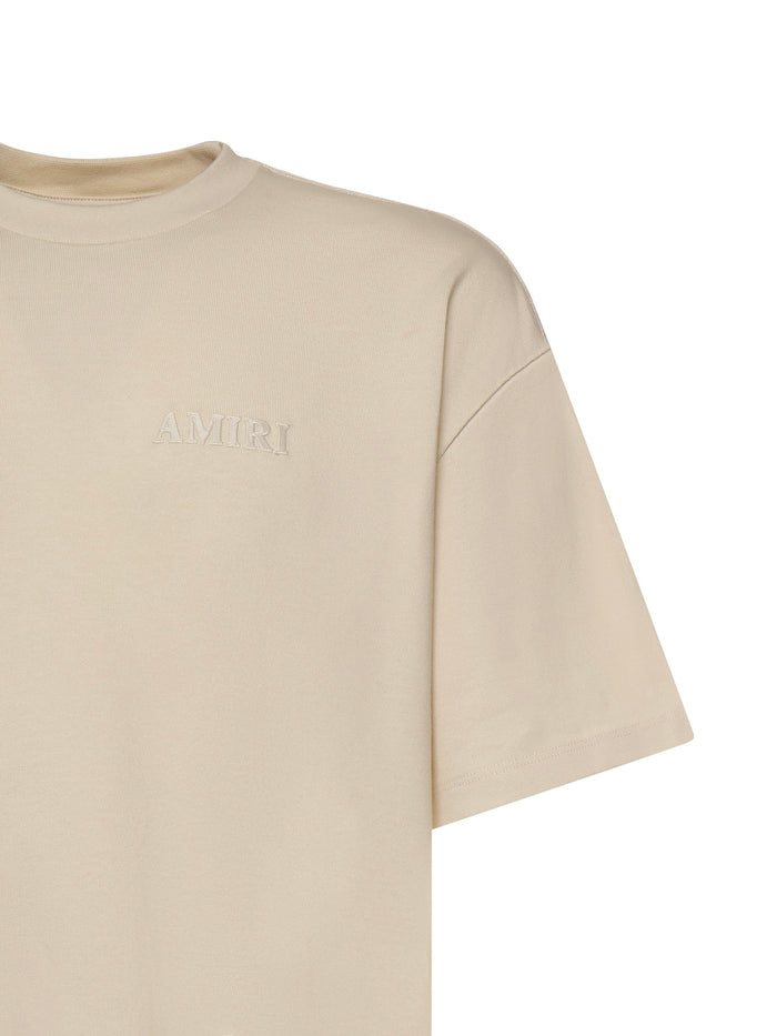 Amiri T-shirts and Polos Beige Cotton