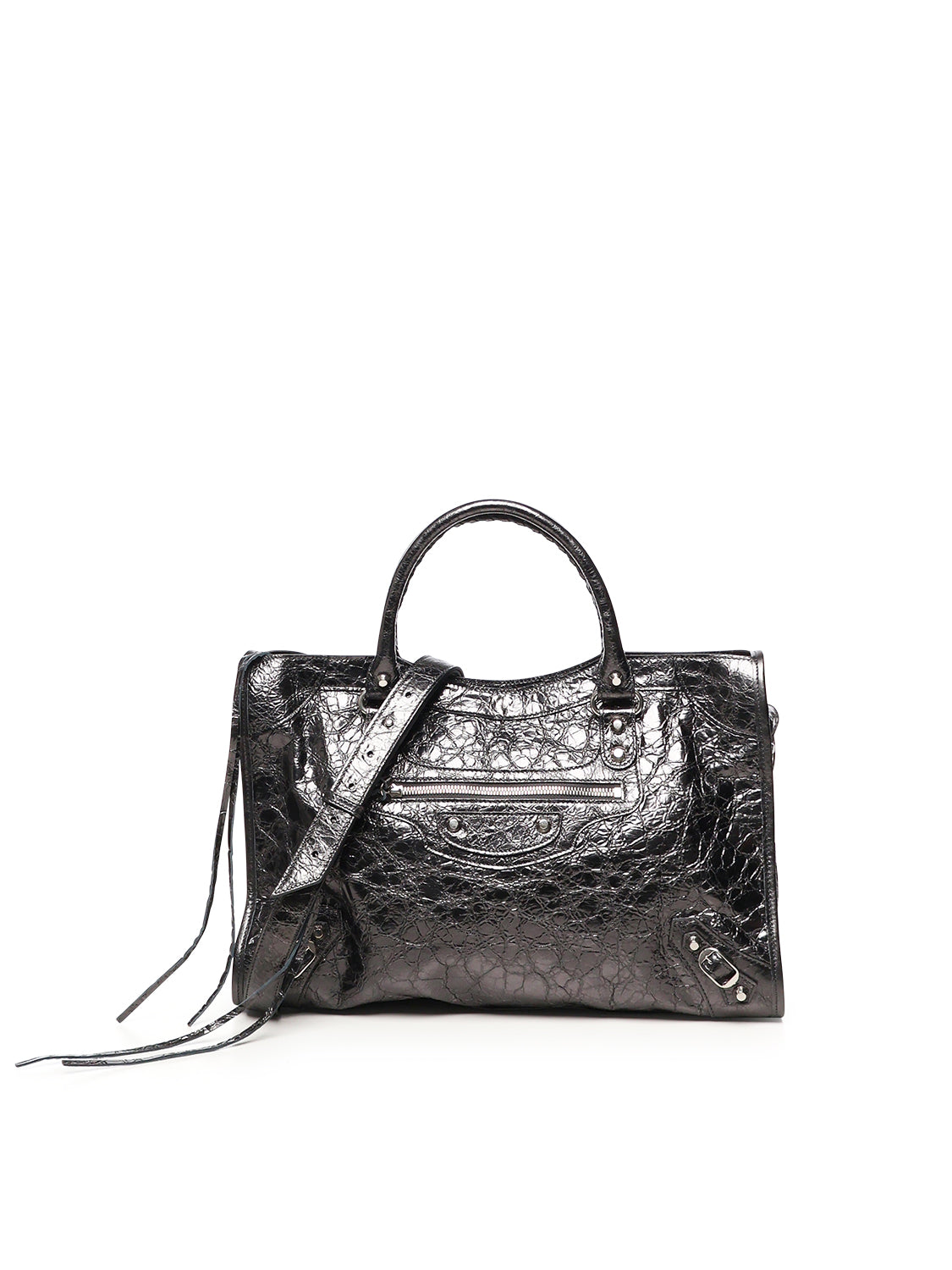 Balenciaga Bags Steel Grey Lambskin