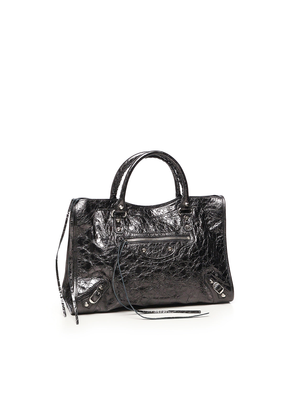 Balenciaga Bags Steel Grey Lambskin