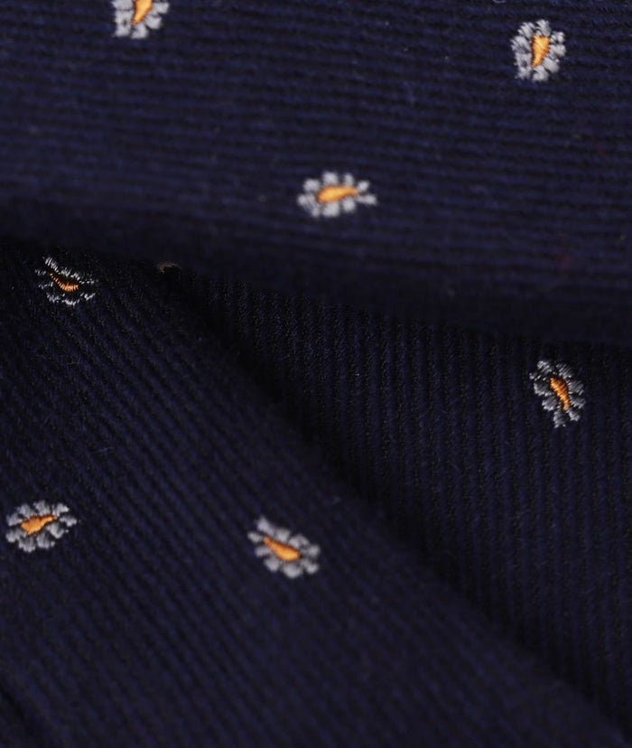 Jacquard Tie Blue Paisley Pattern