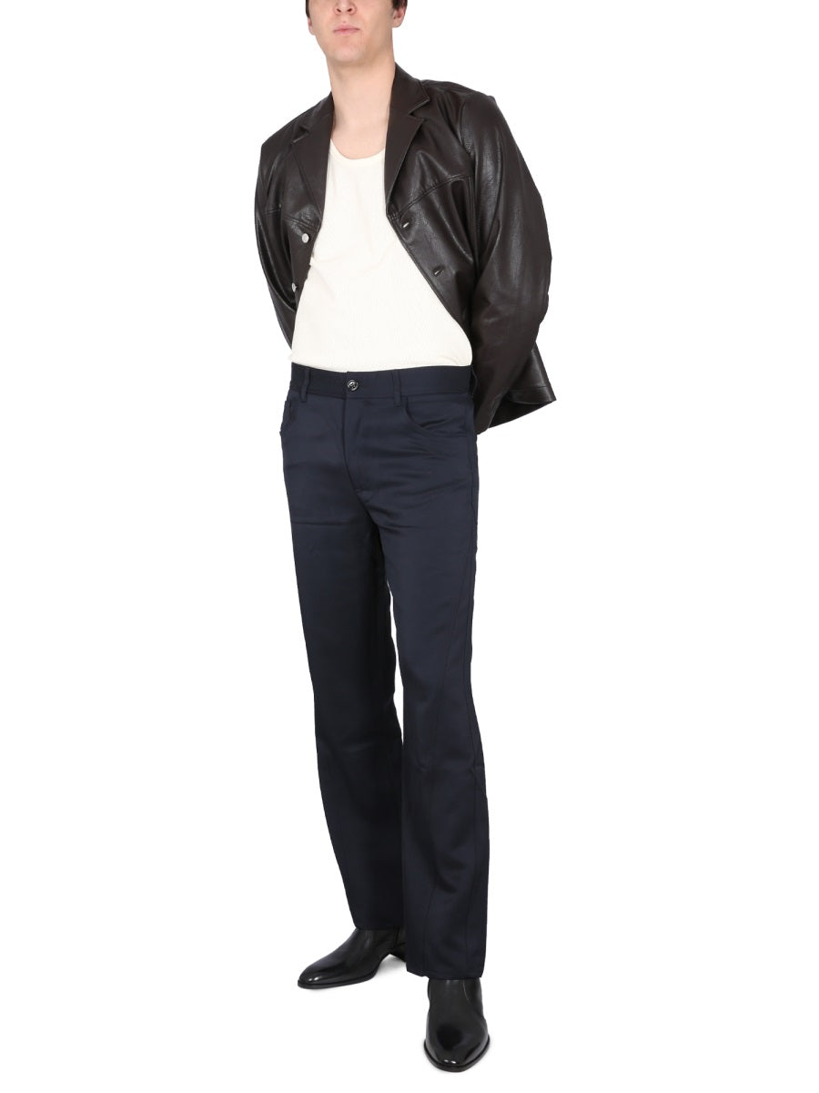 Santana Pants Black Viscose (recycled) Trousers