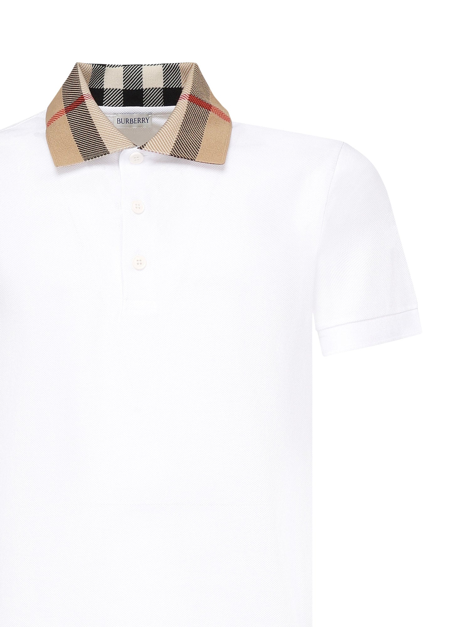 Burberry T-shirts and Polos White Cotton