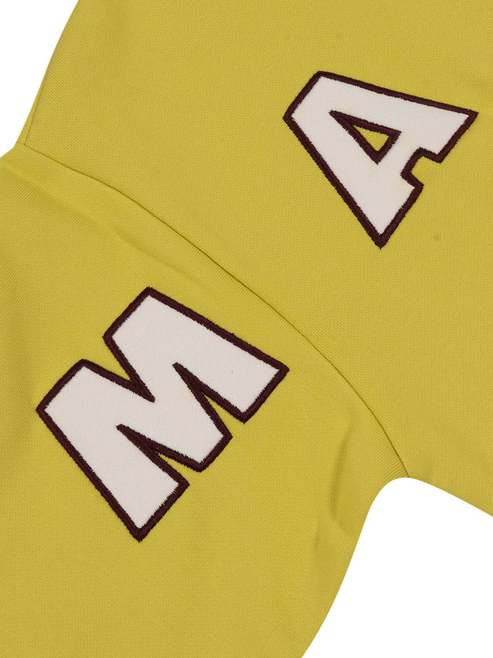 Sweaters Yellow Cotton Crewneck