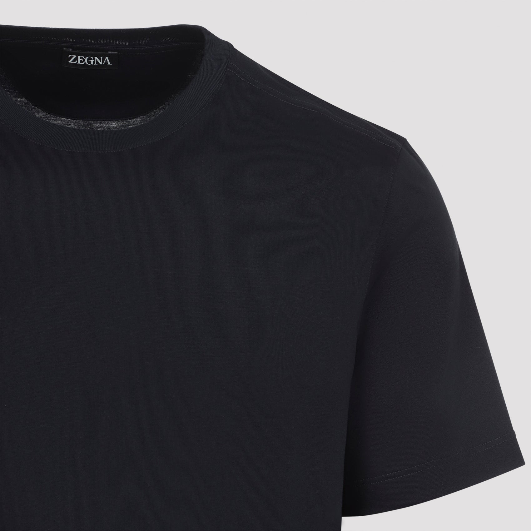 Piquet T-Shirt Blue Cotton Tshirt