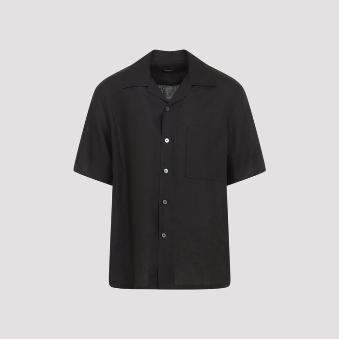 Oasi Shirt Brown Linen