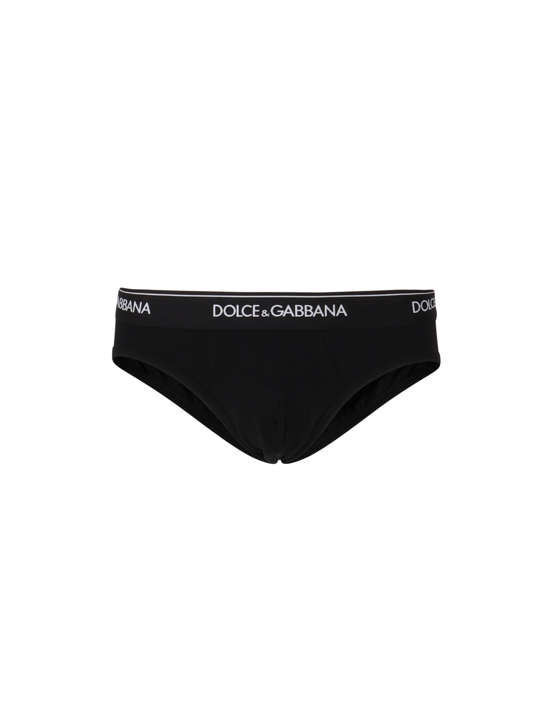 Dolce & Gabbana Underwear Black Cotton Elastane