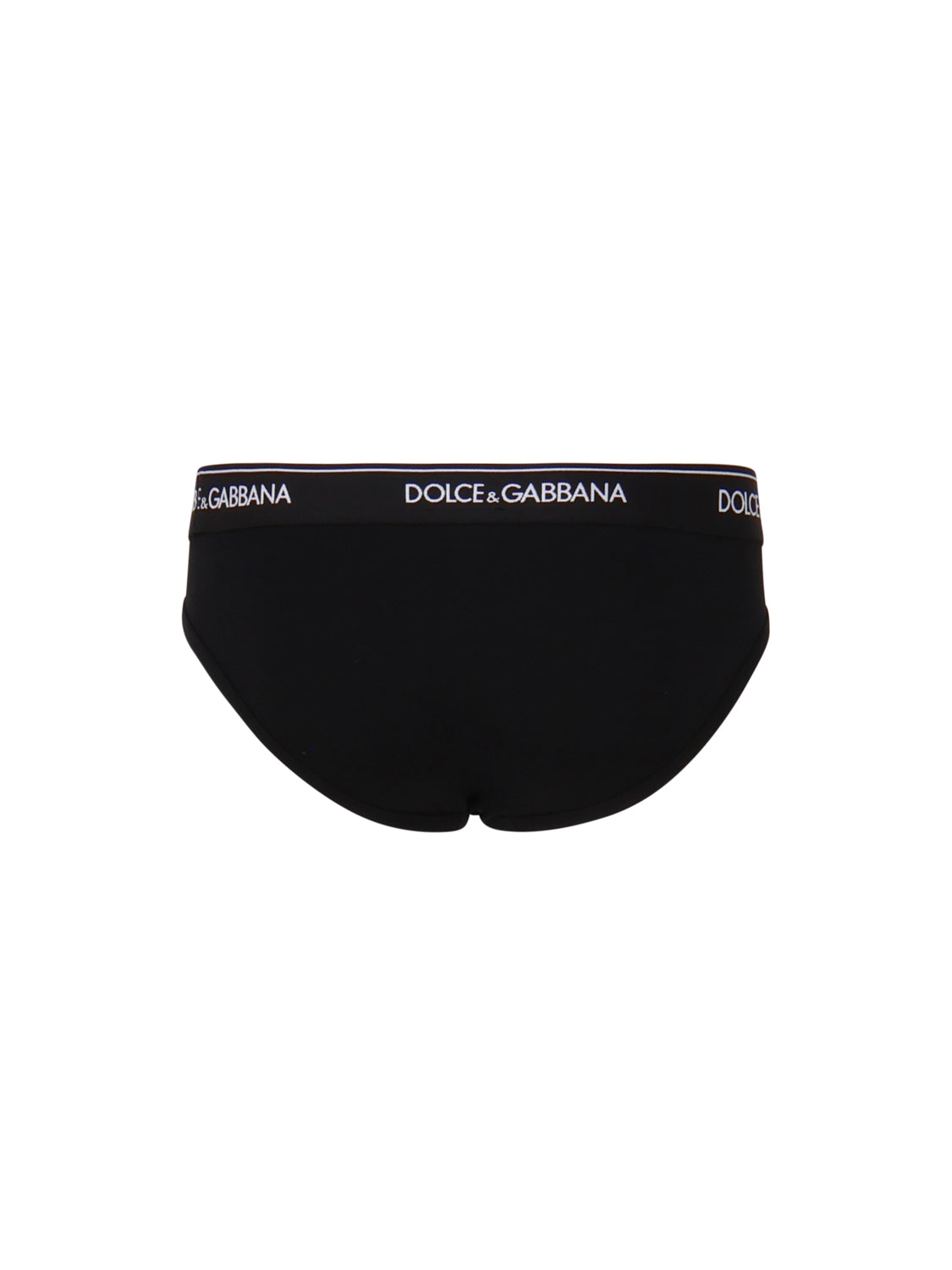 Dolce & Gabbana Underwear Black Cotton Elastane