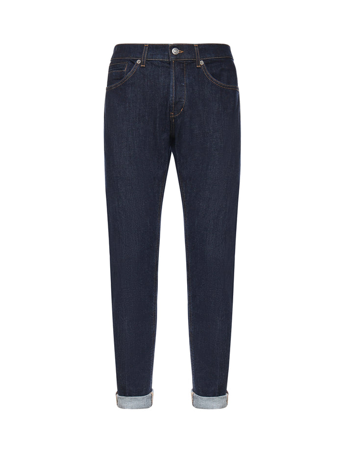 Dondup Jeans Blue Cotton
