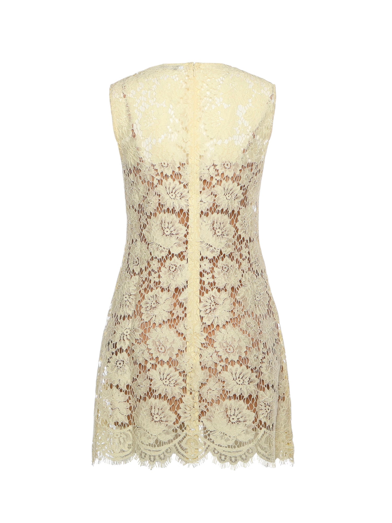Self-portrait Dresses Yellow Polyamide