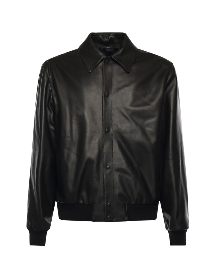 Fendi Shirts Black Lambskin