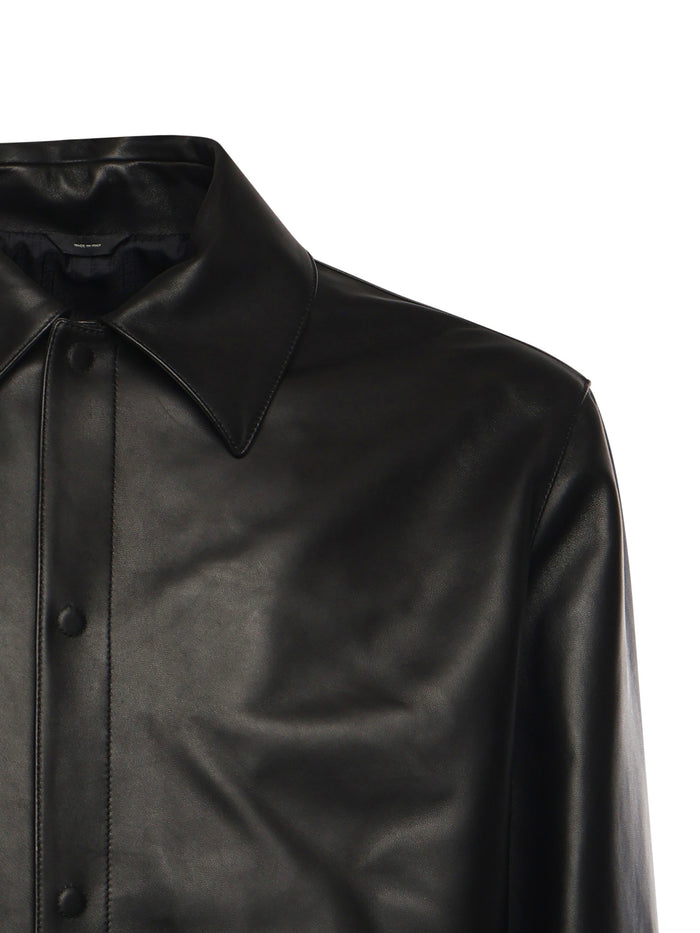 Fendi Shirts Black Lambskin