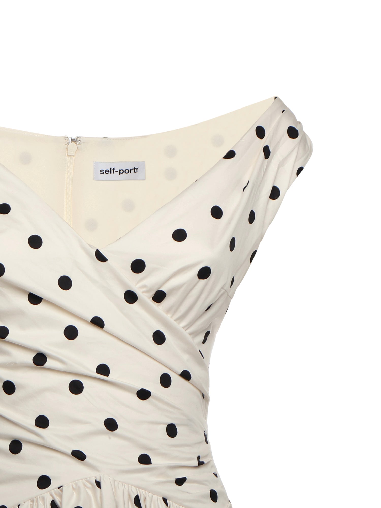 Self-portrait Dresses White Cotton