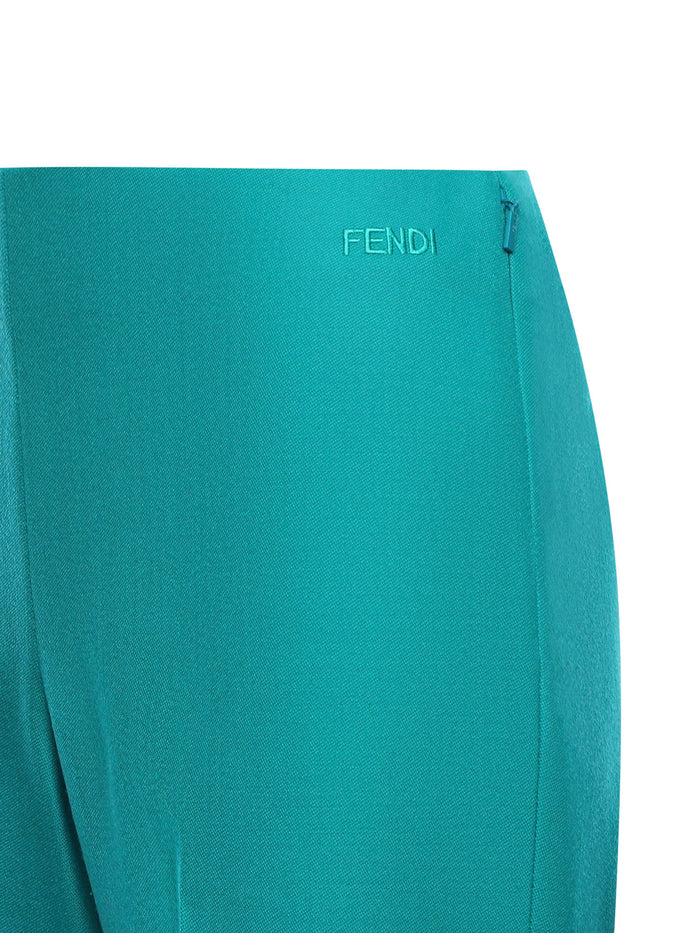 Fendi RTW Blue Virgin Wool