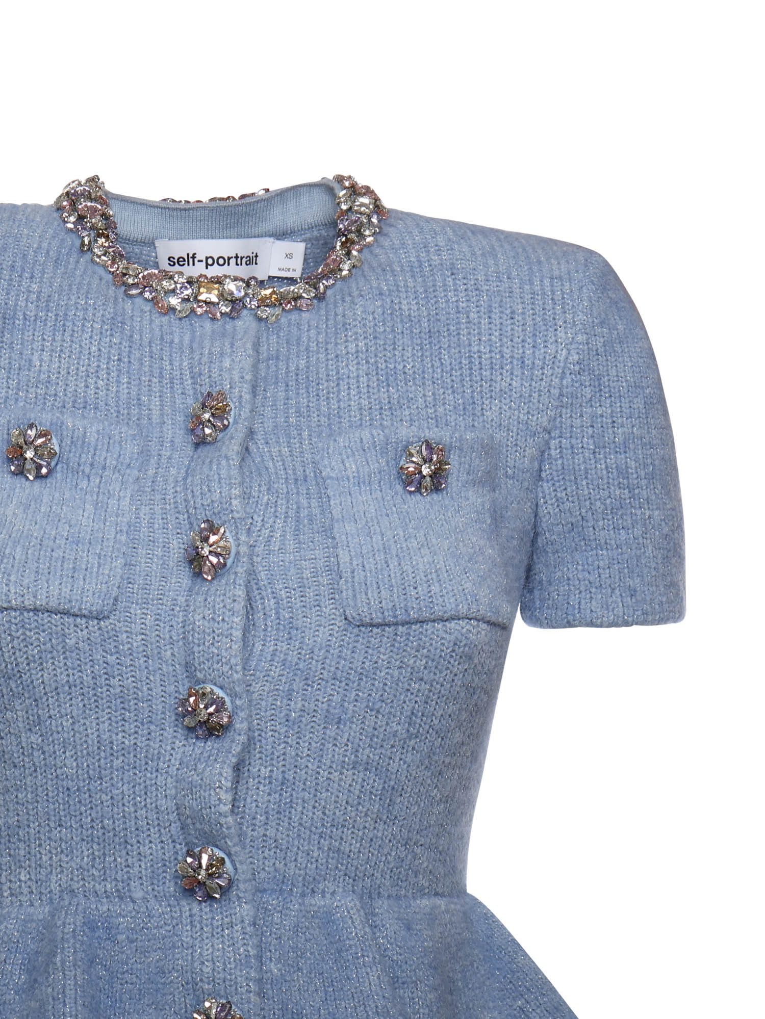 Self-Portrait Dresses Blue