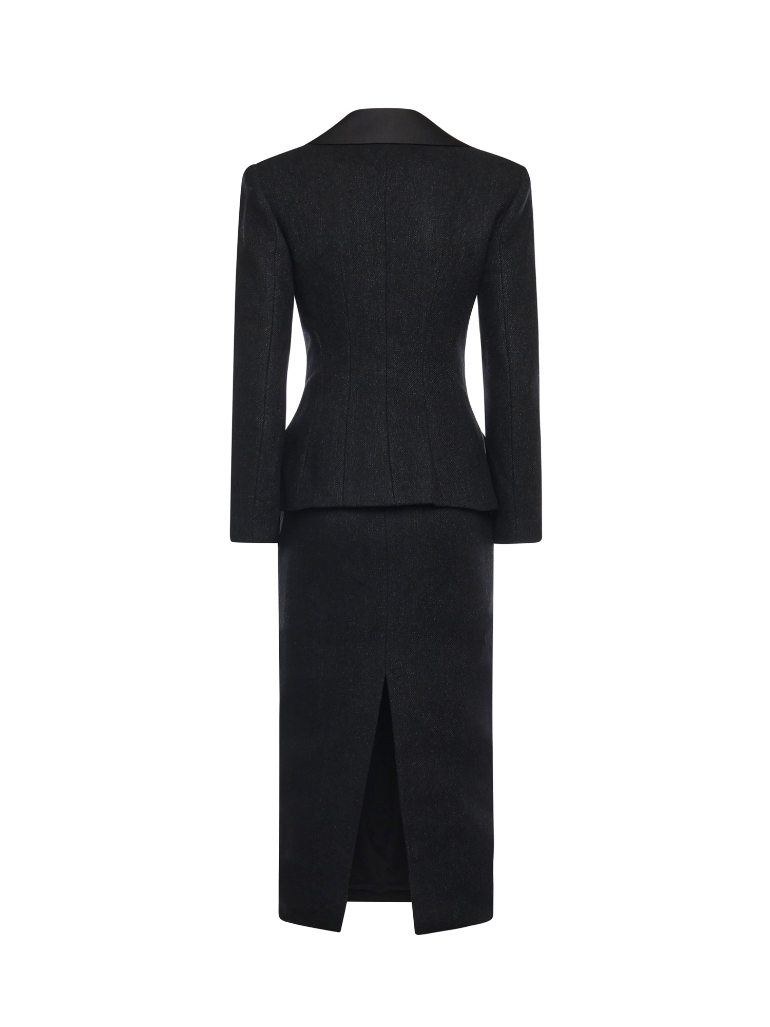 Self-Portrait Dresses Black Wool