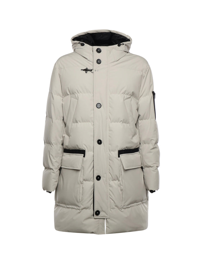 Fay Coats White Polyamide