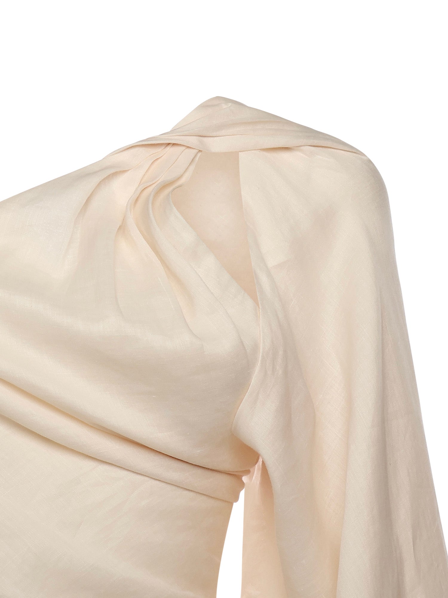 Self-portrait Top White Ramie