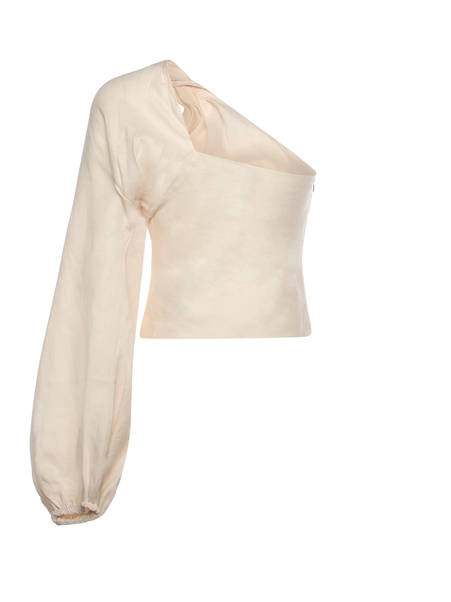 Self-portrait Top White Ramie