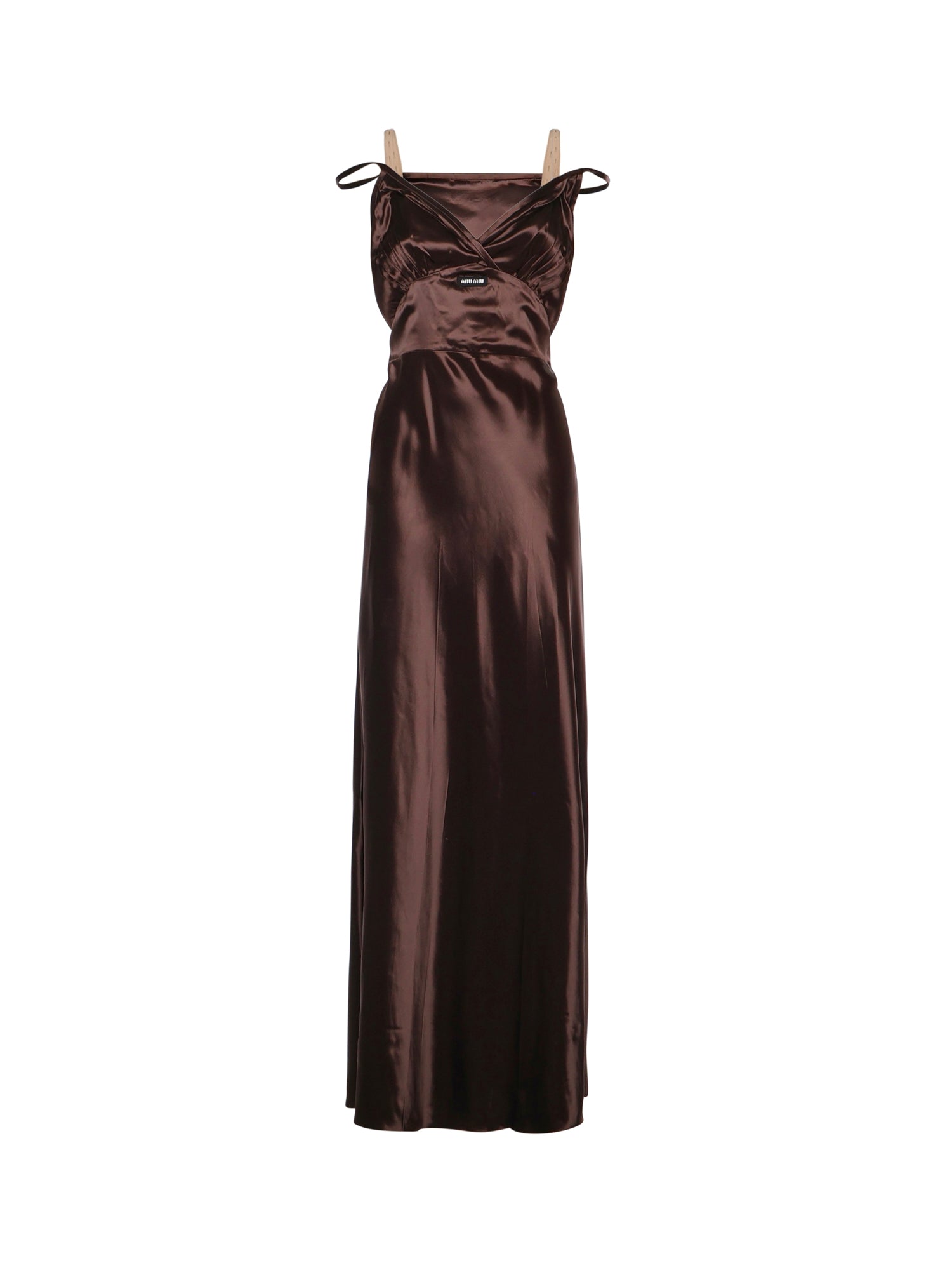 Miu Dresses Cocoa Acetate