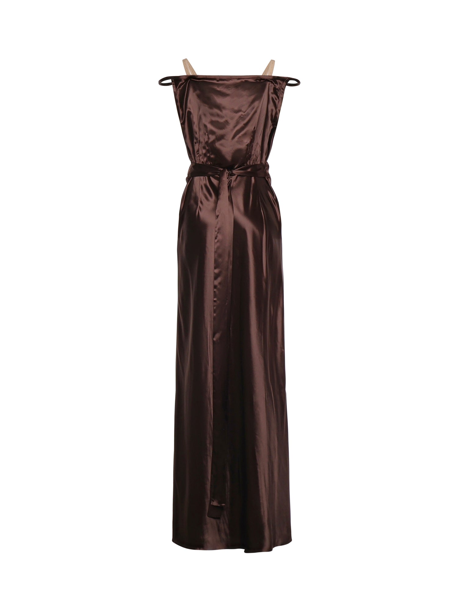 Miu Dresses Cocoa Acetate